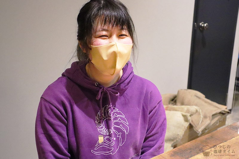 店舗責任者の星彩佳さん