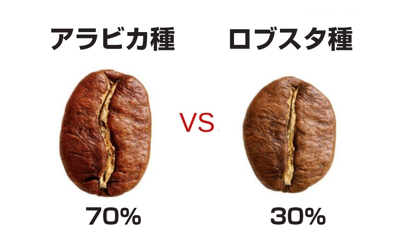 アラビカ種とロブスタ種