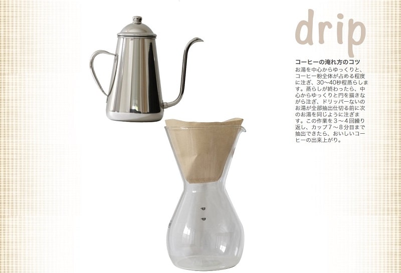 チモトコーヒーの美味しい淹れ方