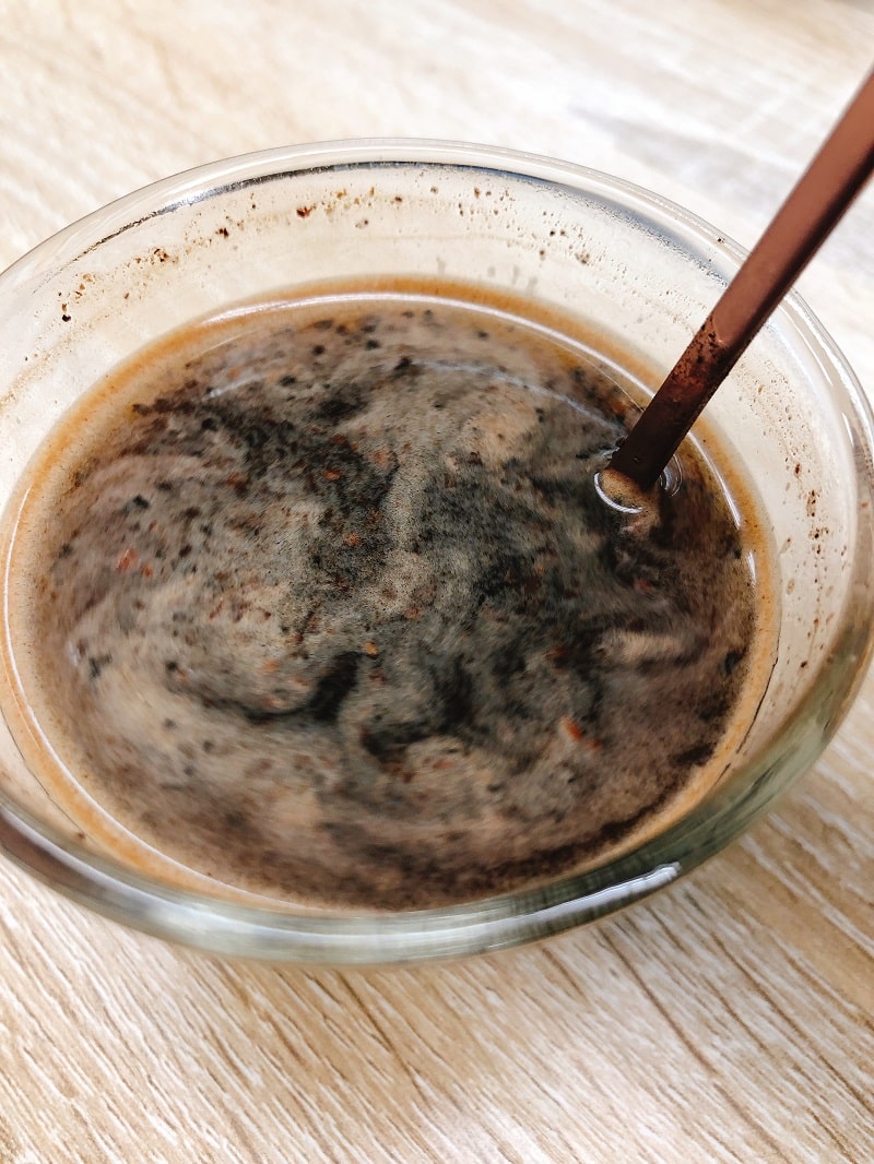 ブレイク:撹拌したコーヒーの香りを評価する