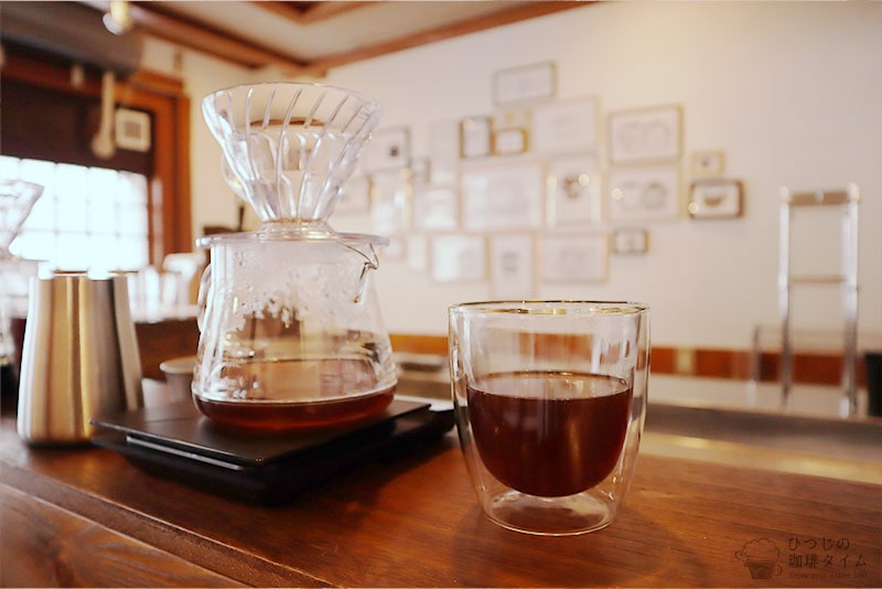 シングルオリジンなども含め、5〜6種類のコーヒーを提供