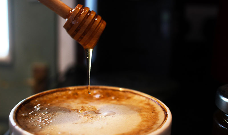 コーヒーハチミツ