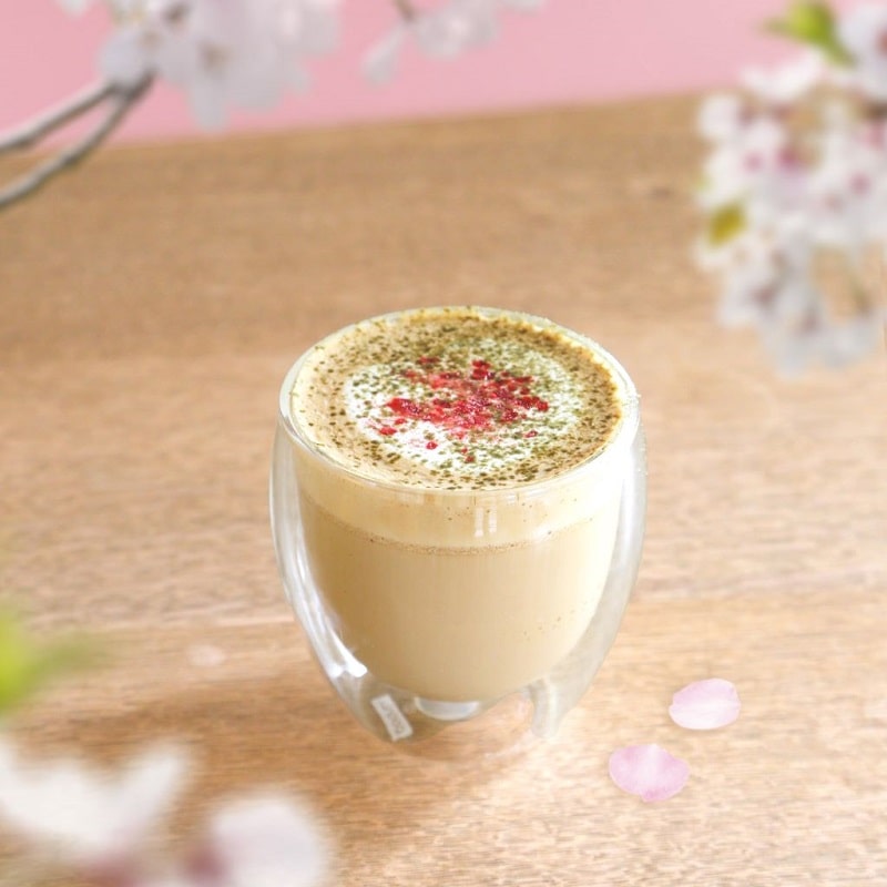 桜餅ラテ(ホット)