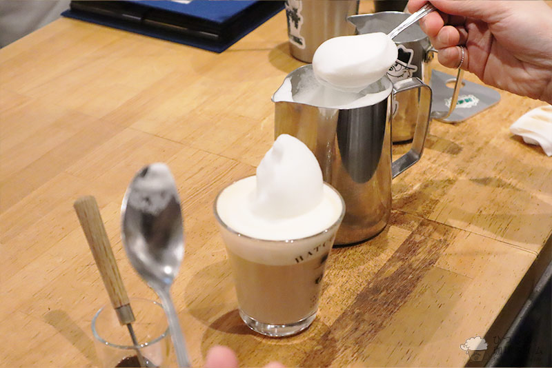 ラテアート専門店HATCOFFEE